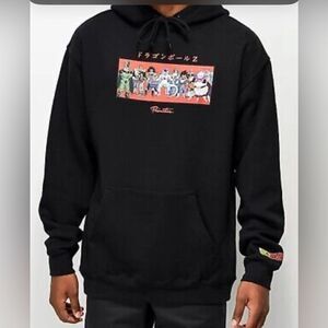 NWT Primitive Unisex Black Dragon Ball Z Frieza & Villains Hoodie Sweatshirt- M